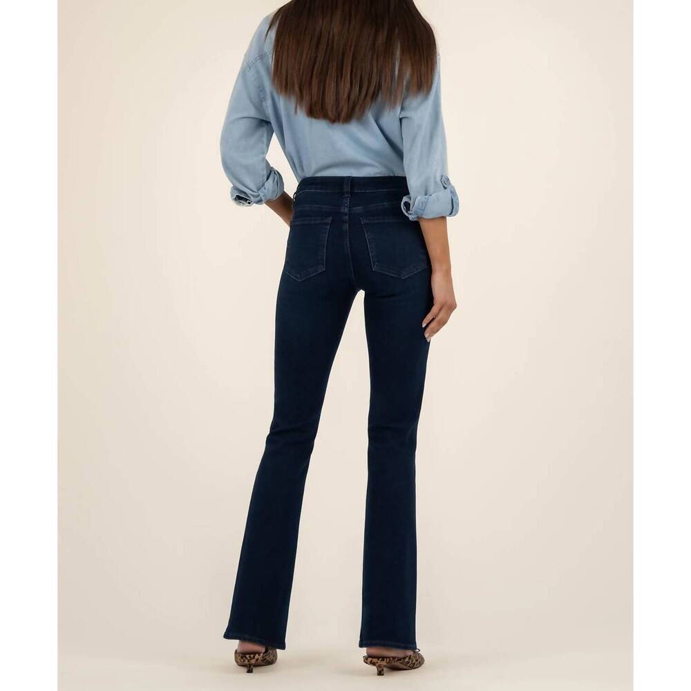 NEW KUT FROM THE KLOTH natalie mid rise flare bootcut jeans in leading - Picture 4 of 5